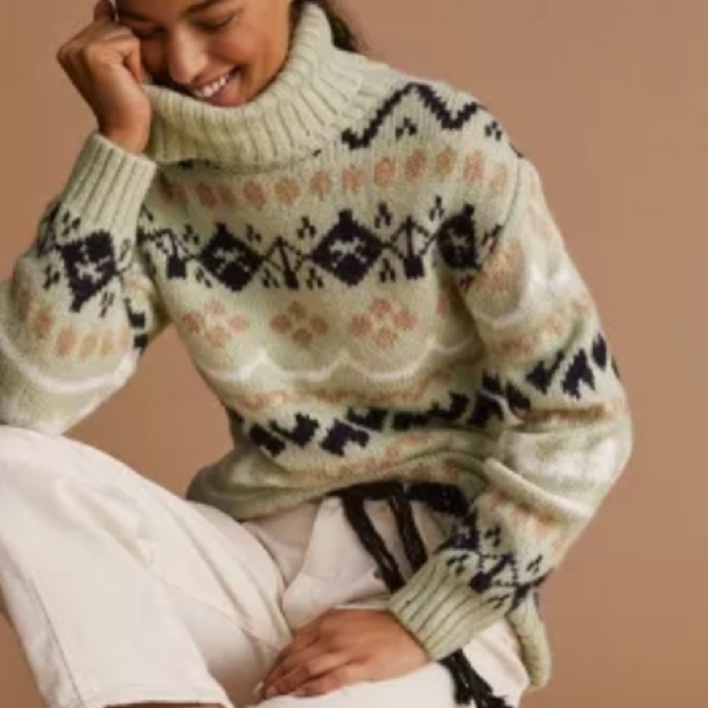 Anthropologie Turtleneck Sweater